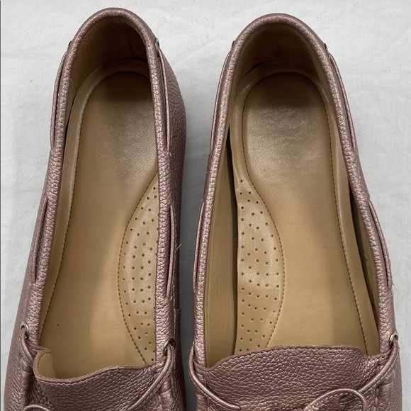 NWOB. MICHAEL Michael Kors 10M Sutton Leather Moccasins. - Picture 5 of 16